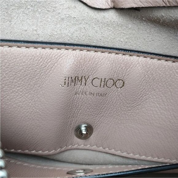 JIMMY CHOO RAVEN HOBO LUXURY LEATHER SHOULDER SATCHEL TOTE HANDBAG - Picture 14 of 14